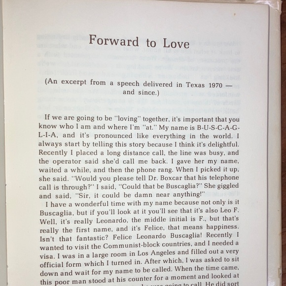 'Love' by Leo Buscaglia vintage book - Picture 10 of 16